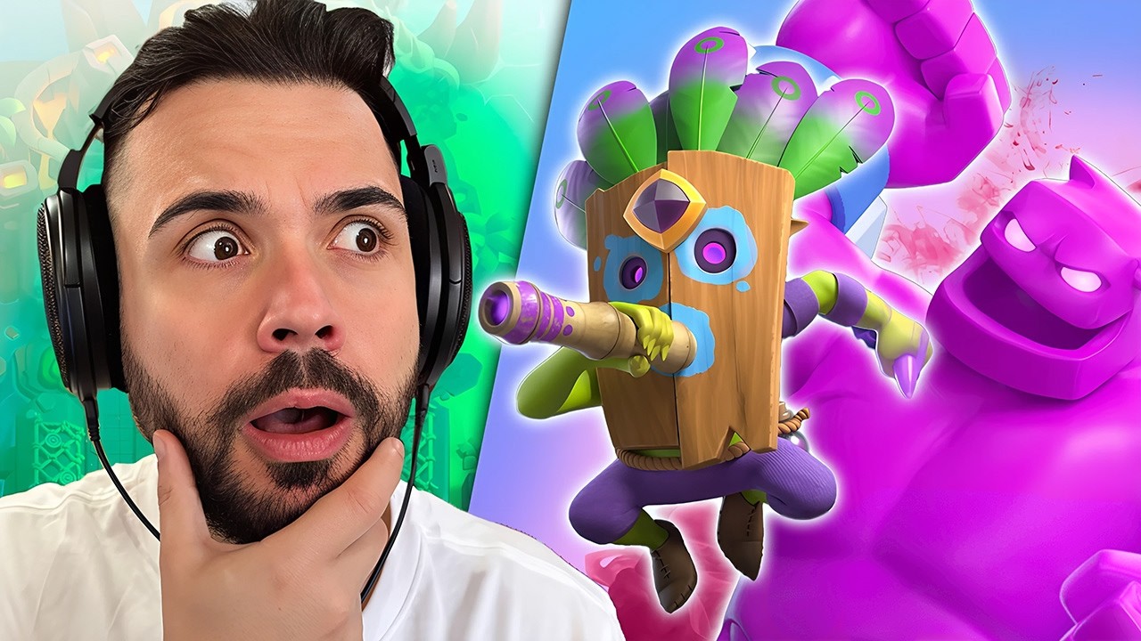 Goblin Cerbottaniere EVO e E-Golem - CLASH ROYALE