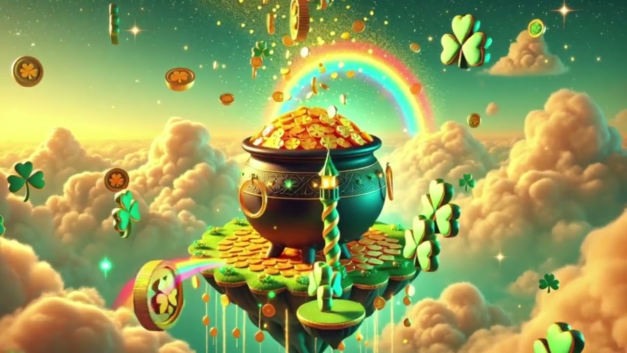 Calming Music & St. Patrick’s Day Paradise 🍀 Instrumental Background Music to Relax, Work or Study