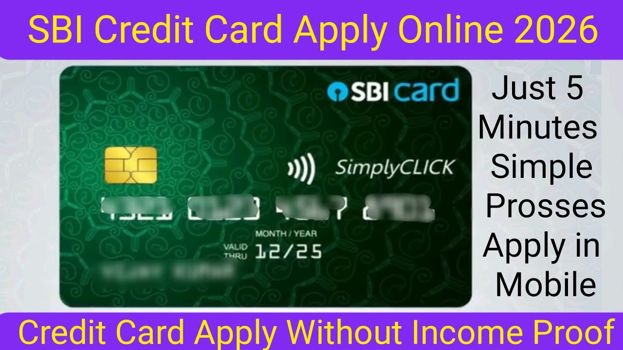 SBI Credit Card Online Apply 2026 Hindi | How To Apply SBI Credit Card Online 2026 Hindi | SBI Bank 