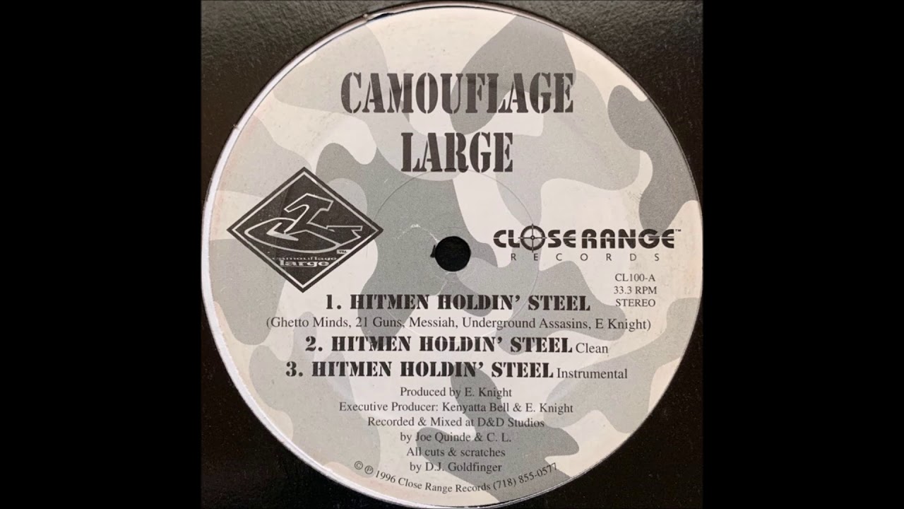 Camouflage Large - Hitmen Holdin Steel