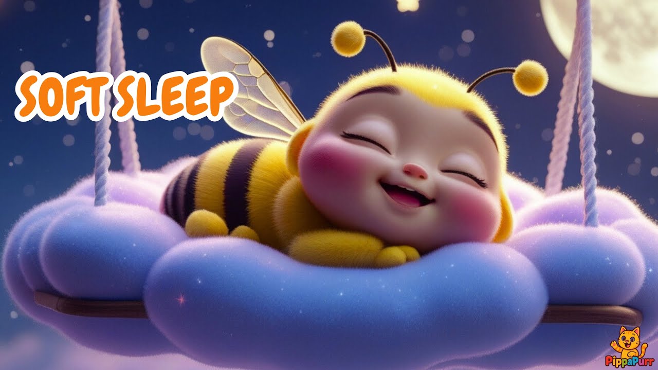 🐝 Спящая пчелка убаюкивает тебя 🌙 | Нежная колыбельная для малышей | Pippapurr