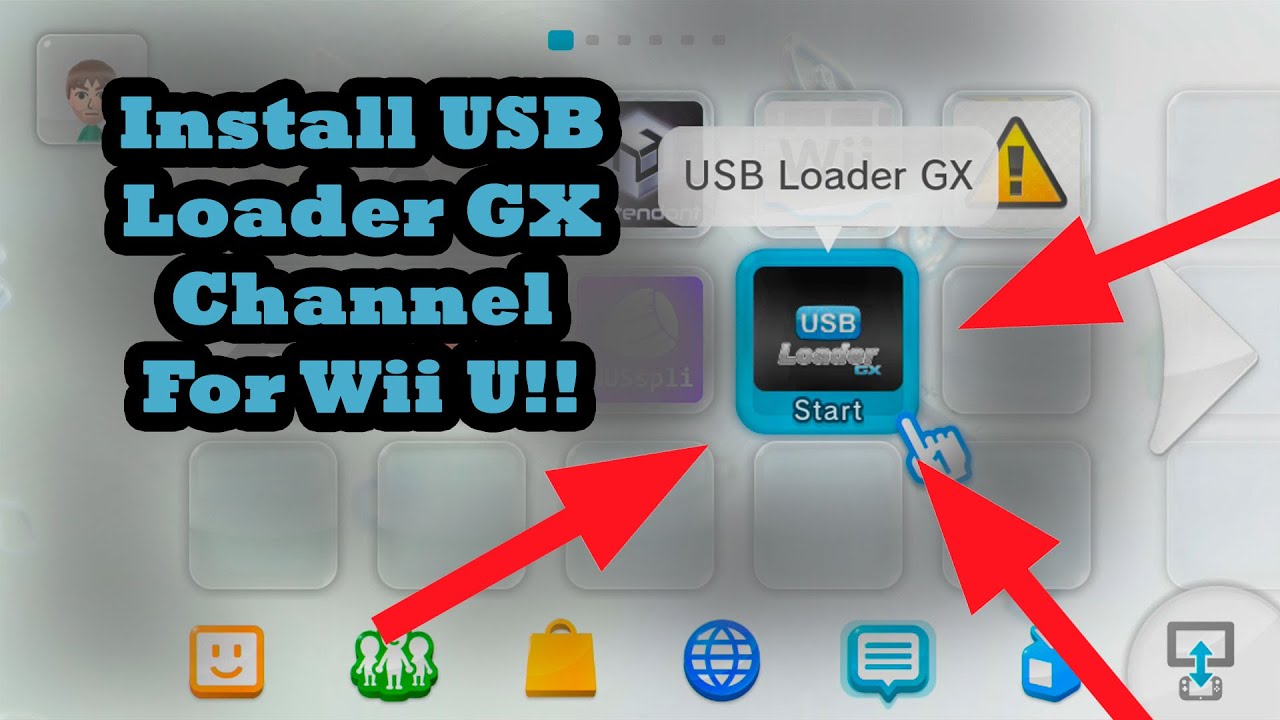 Get the USB Loader GX Channel on Wii U (USB Loader GX Wup 2023) TIRAMISU VERSION