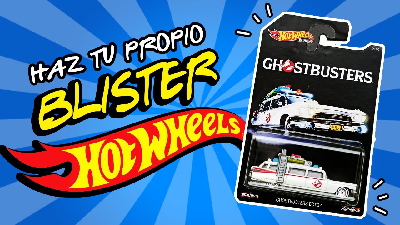 COMO HACER UN EMPAQUE (BLISTER) HOT WHEELS 🔥🏎