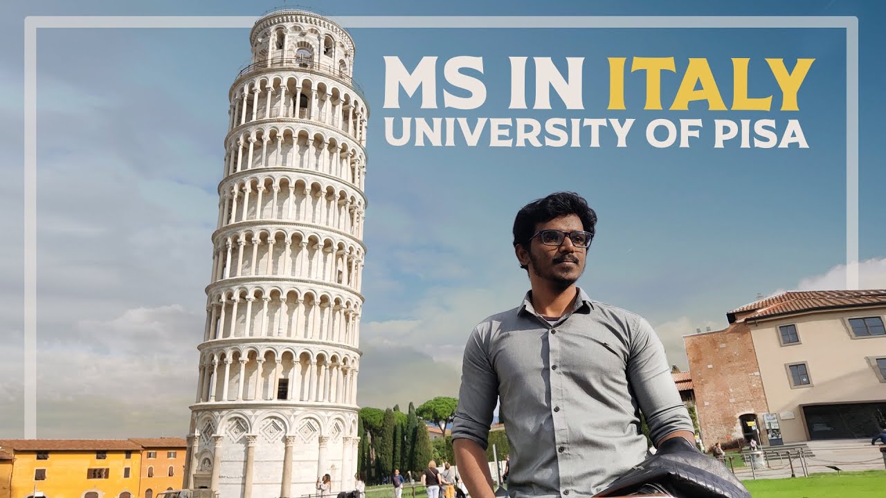 Tuition free education in Italy | Uni of Pisa | Tamil student | Europe | Cyber security | Job CC ENG