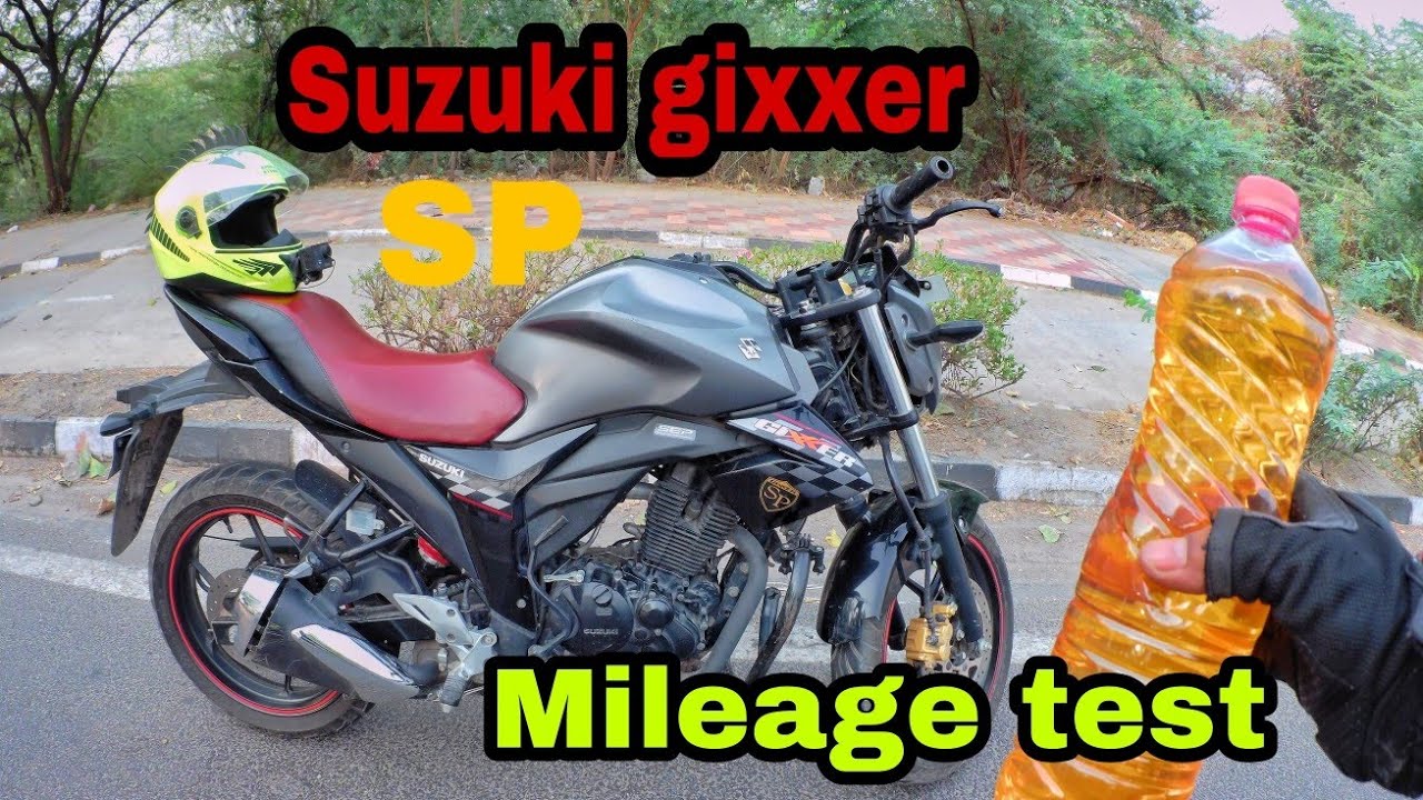 Mileage test Suzuki gixxer SP