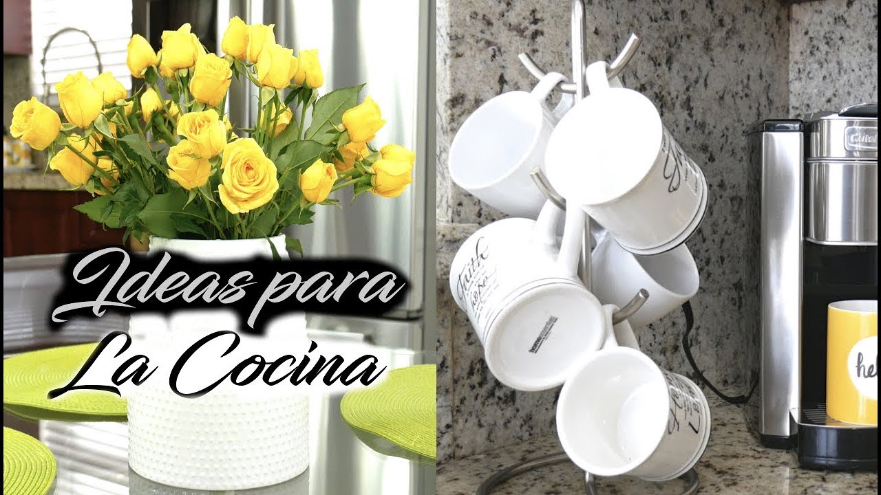 IDEAS PARA DECORAR UNA COCINA EN PRIMAVERA 2019/DECORACION DIY/DECORA TU COCINA