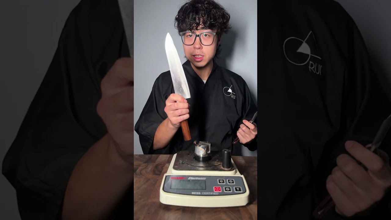 Cut throat vs Rui &ldquo;ZEN&rdquo;  #fyp #knife #knifesharpening #ray #knifesharpener #rui #knives