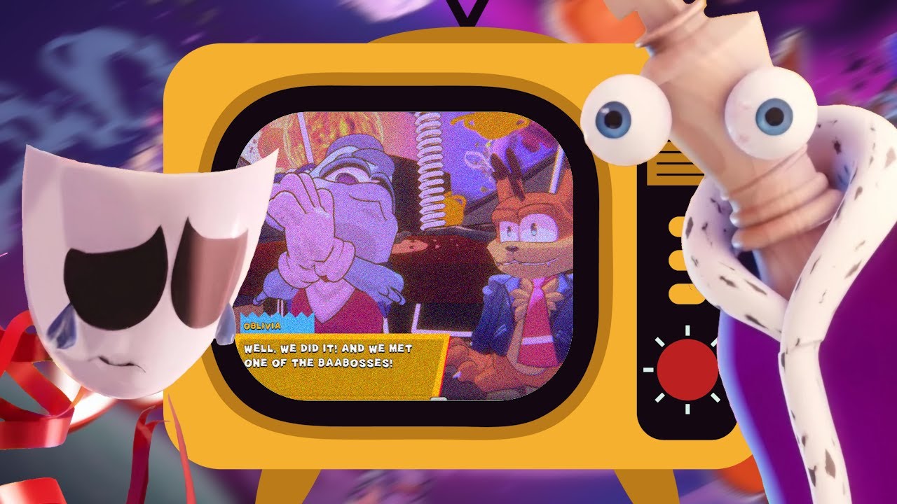 Kinger & Gangle Try Bubsy 4D! (they also voice Bubsy and Oblivia)