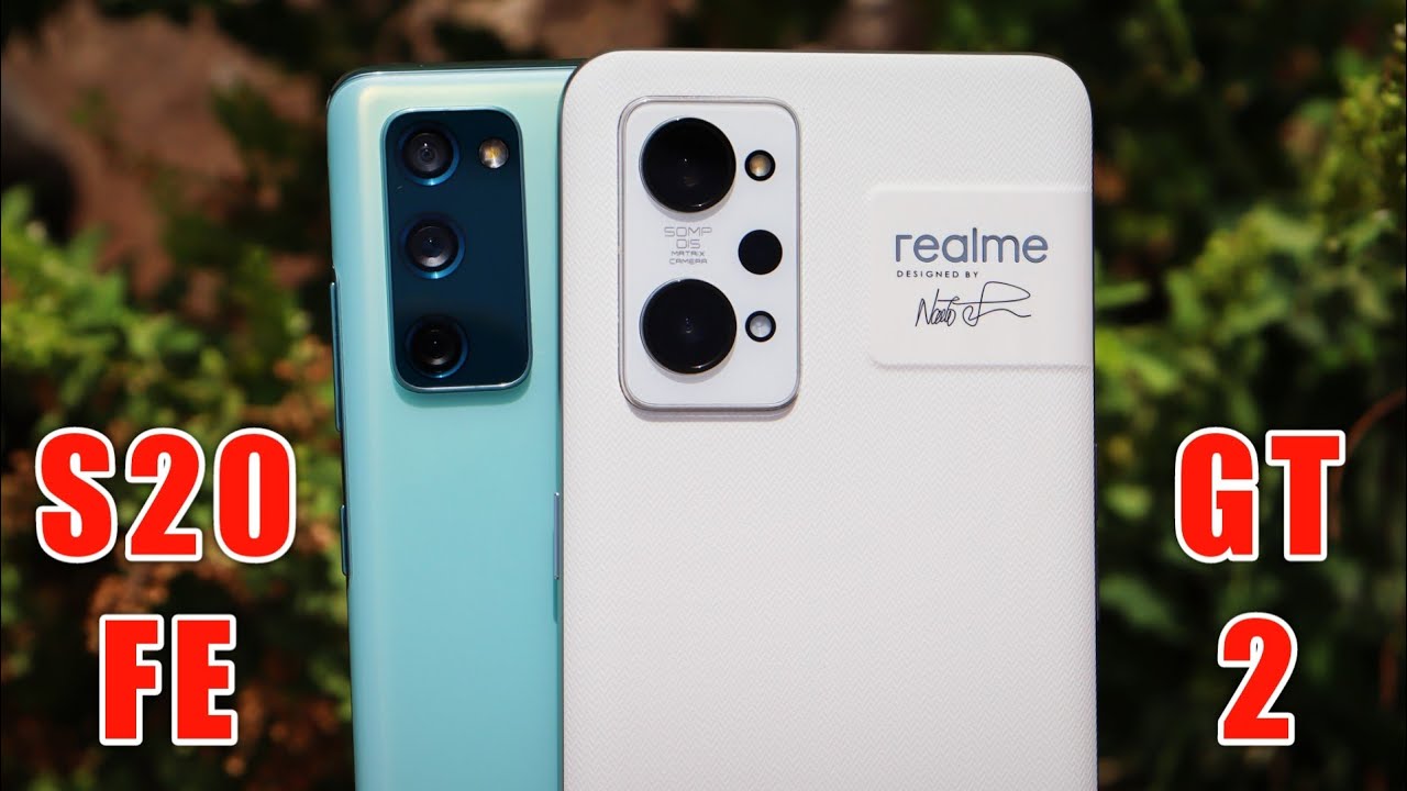 Realme GT 2 vs Samsung S20 FE 5g camera test | samsung s20 fe 5g vs realme gt 2 camera comparison