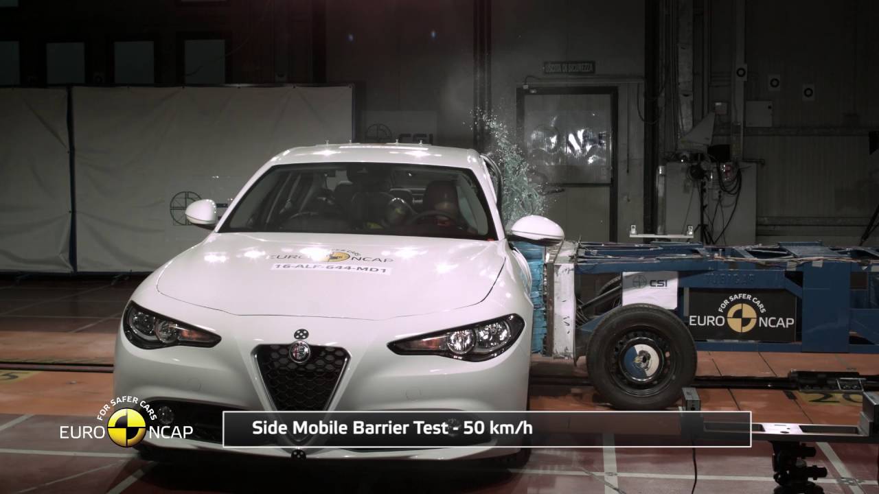 De nieuwe Giulia is extreem veilig!