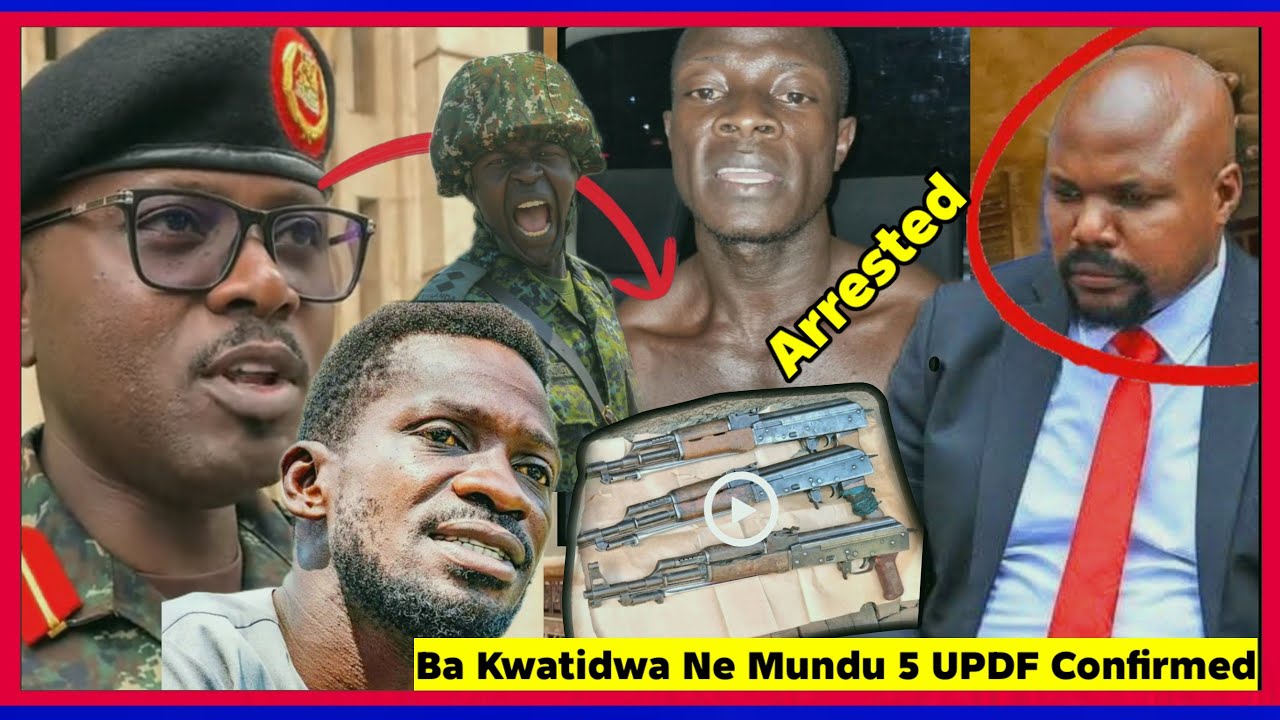 Breaking Awedde Bamukutte Ne Mundu 5 Hon.Munyagwa Nga Bamutwala UPDF Ekiliiza Bobi Wine Mbu Jaali