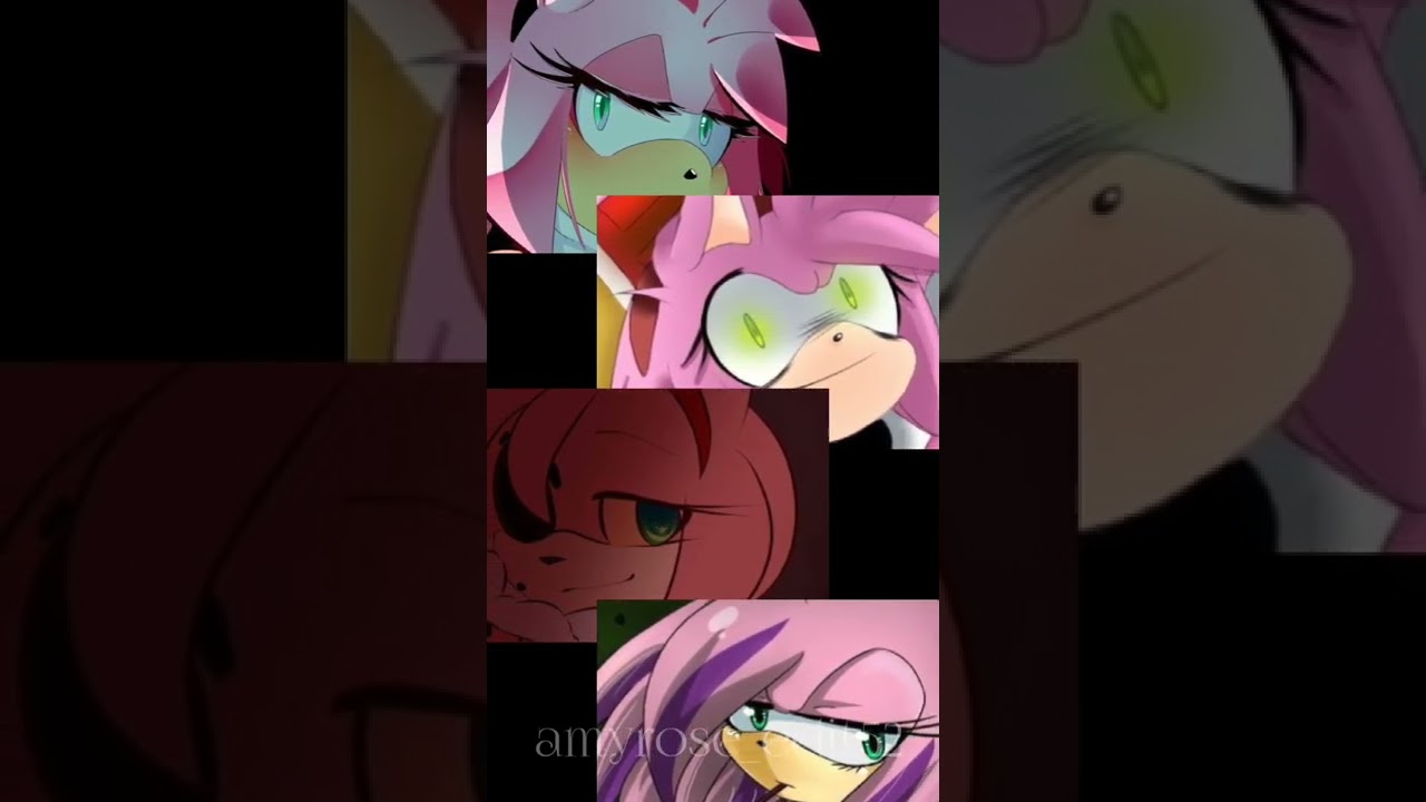 ❤Amy Rose🌹 ❤Psycho Amy Rose🔪 ❤Amy Exe🥀 🖤Dark Amy Rose🥀 {Edit}