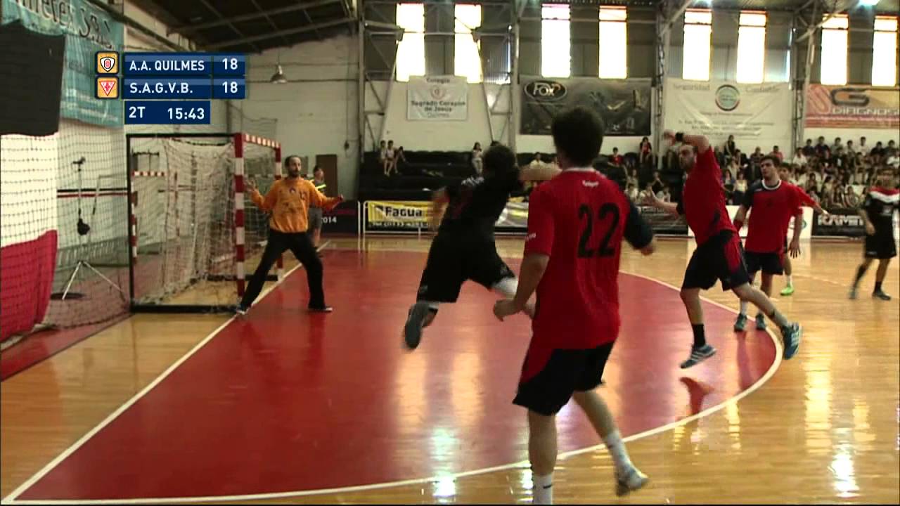 Handball en Deportv: Quilmes vs Ballester (25/10/14) Parte 4