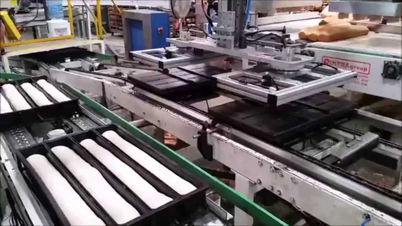 Robot para Panificación Industrial - Robot for Bread Industy (Pick & Place Lid on molds and bread)