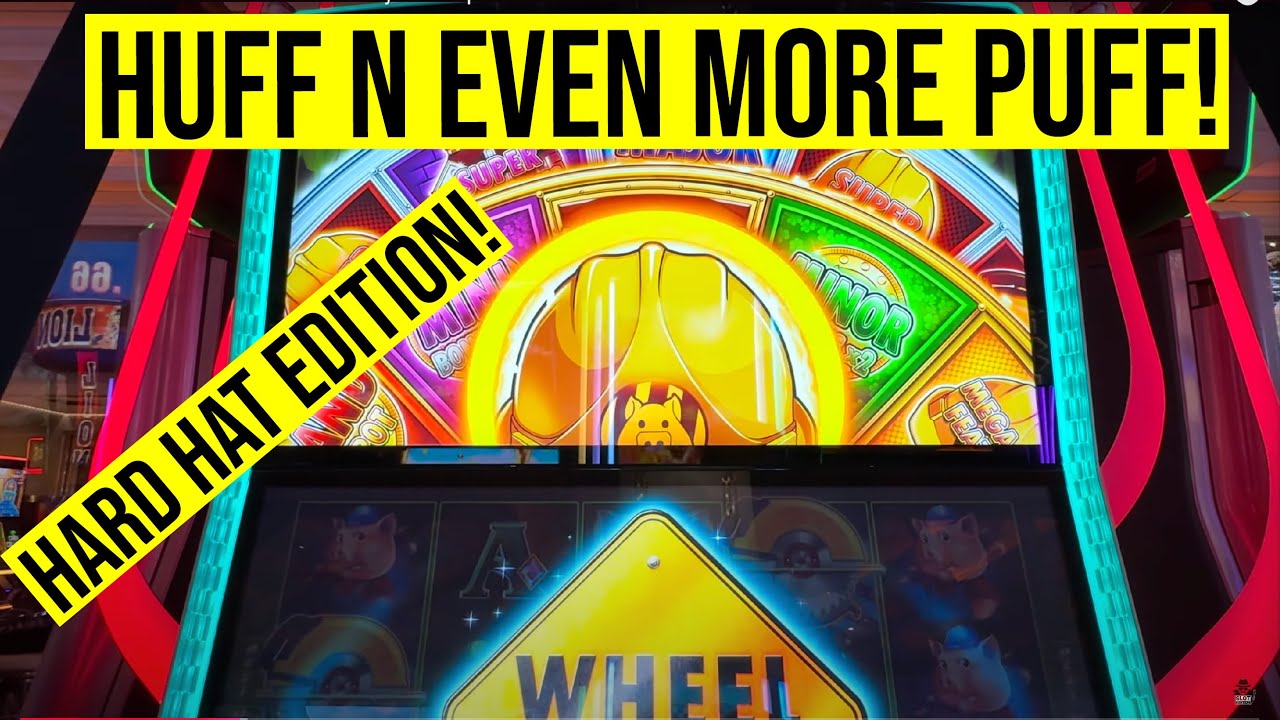 A MAJOR SUPRISE ON THE NEW HUFF N EVEN MORE PUFF HARD HAT EDITION SLOT!