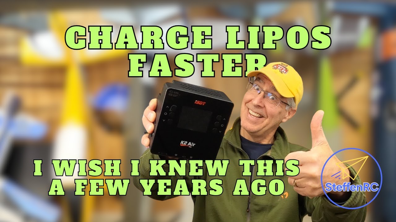 Charge RC Lipo's twice as fast with DC power.