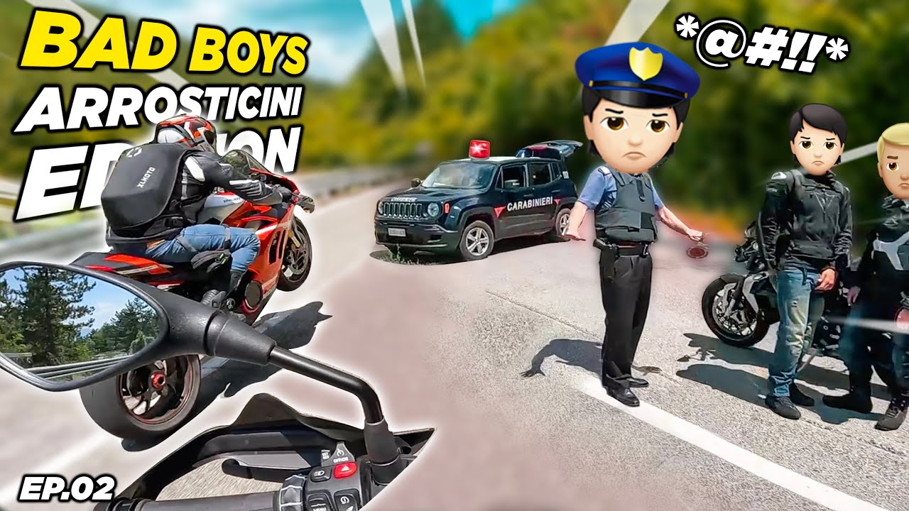 PENNE E POLIZIA a Campo Imperatore 😂🚀 - BadBoys 7 Arrosticini Edition