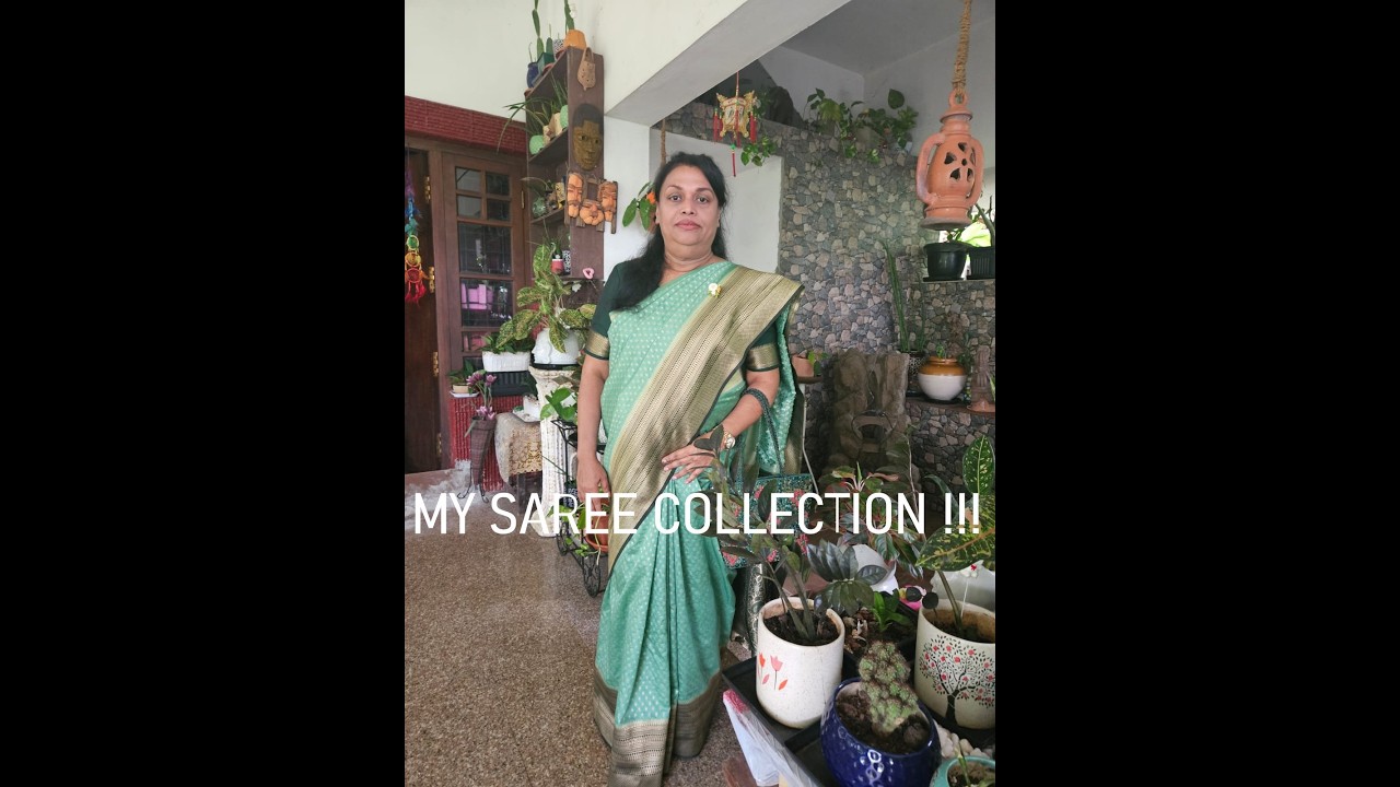 MY SAREE COLLECTION !!!