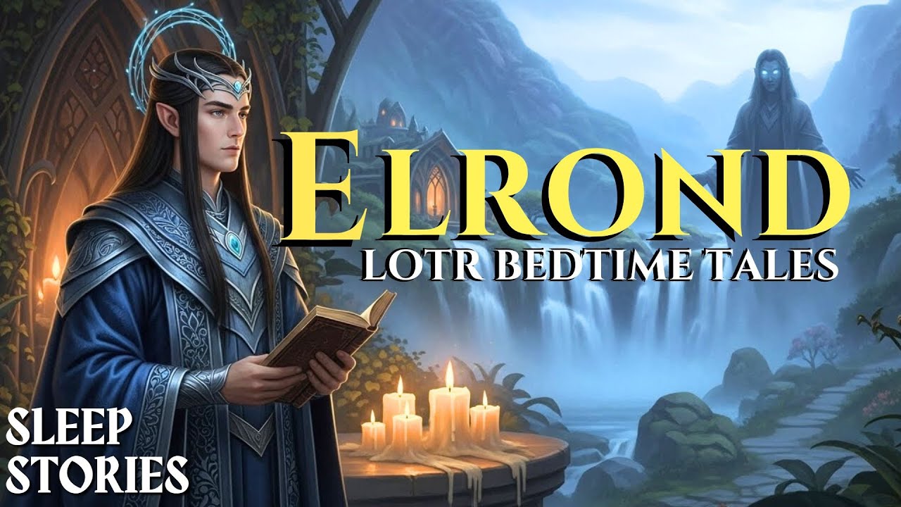 [NO ADS] Forgotten Tales Of Elrond The Wise: Middle-Earth Sleep Stories | LOTR ASMR For Rest