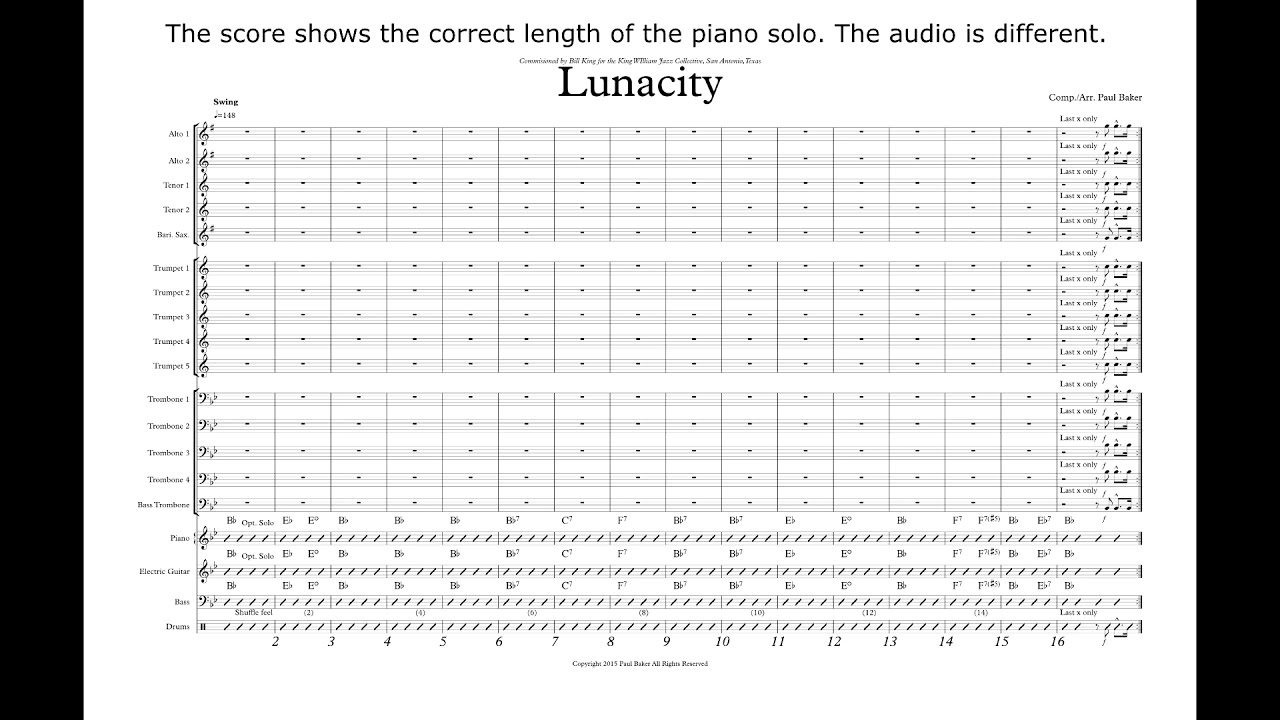 Lunacity - Grade 3 swing by Paul Baker