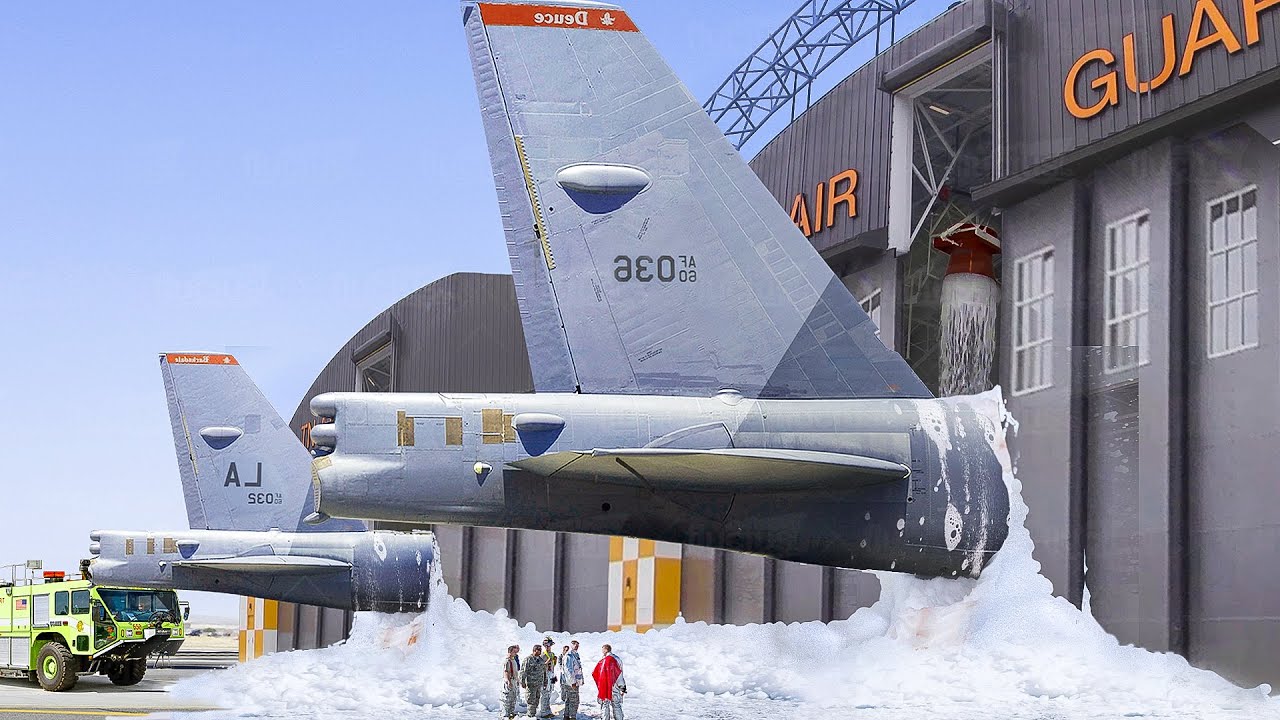 What Happens When Newbie Airman Accidentally Activates Fire Suppression System in Hangar