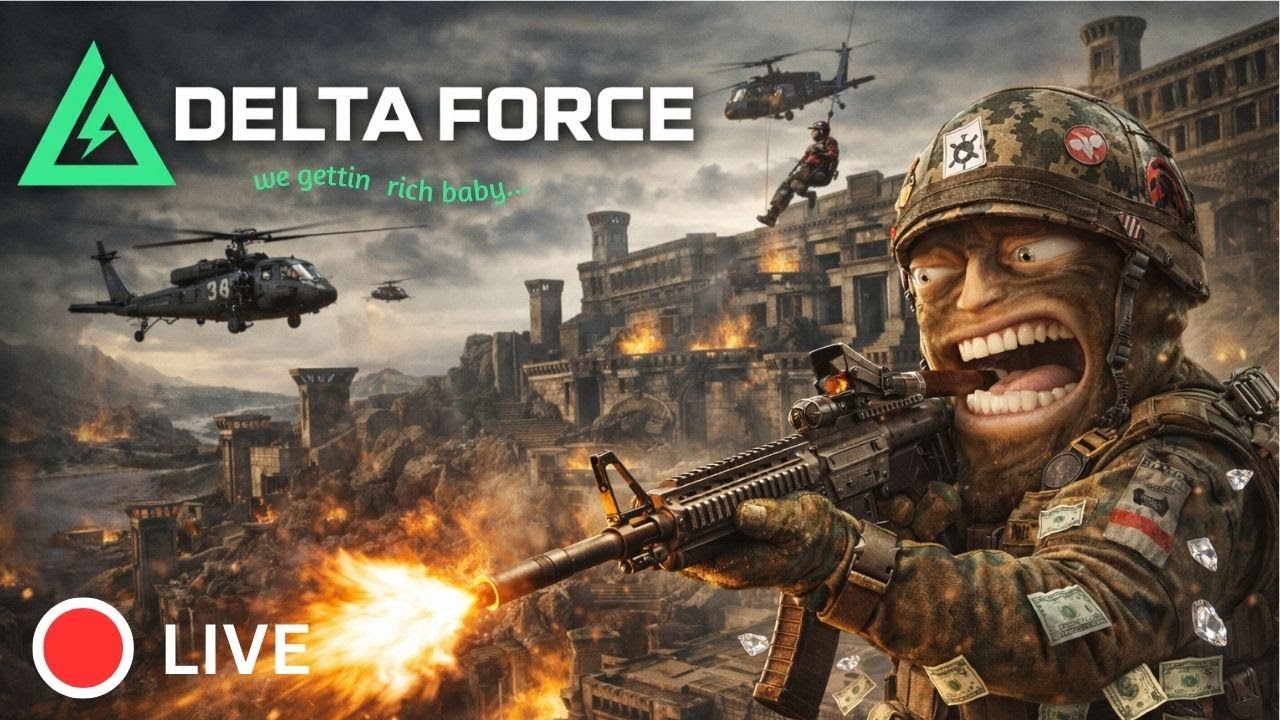 I Delta Force the POO out my ASS to get RICH!!!!! | Training to become the best!!!! | Give me tips!!