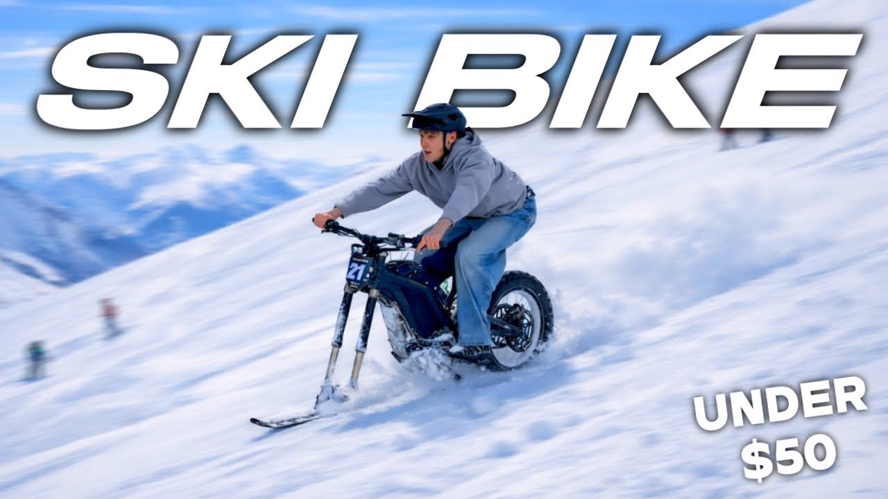 I Built a Surron Ski Bike!