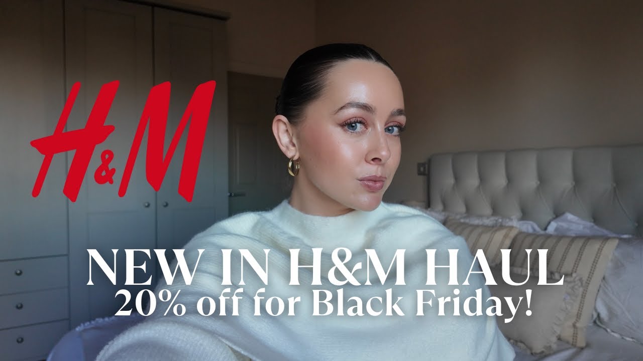 НОВИНКА В H&M | СКИДКА 20% В ЧЁРНУЮ ПЯТНИЦУ