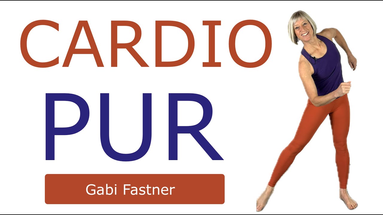 🍓 35 min. Cardio Pur | Ausdauer verbessern, abnehmen, ca. 280 Kcal verbrennen, 4100 Schritte