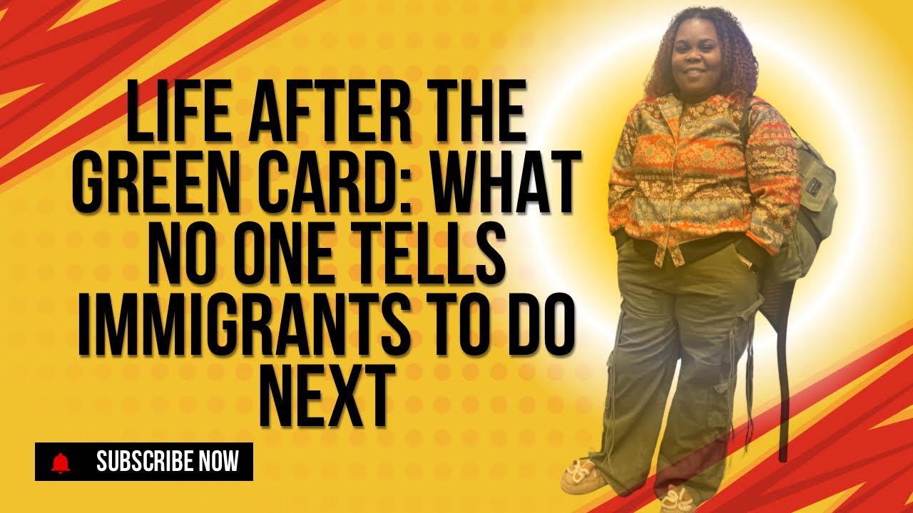 Getting a green card feels like freedom until you realize no one explains what comes next.
