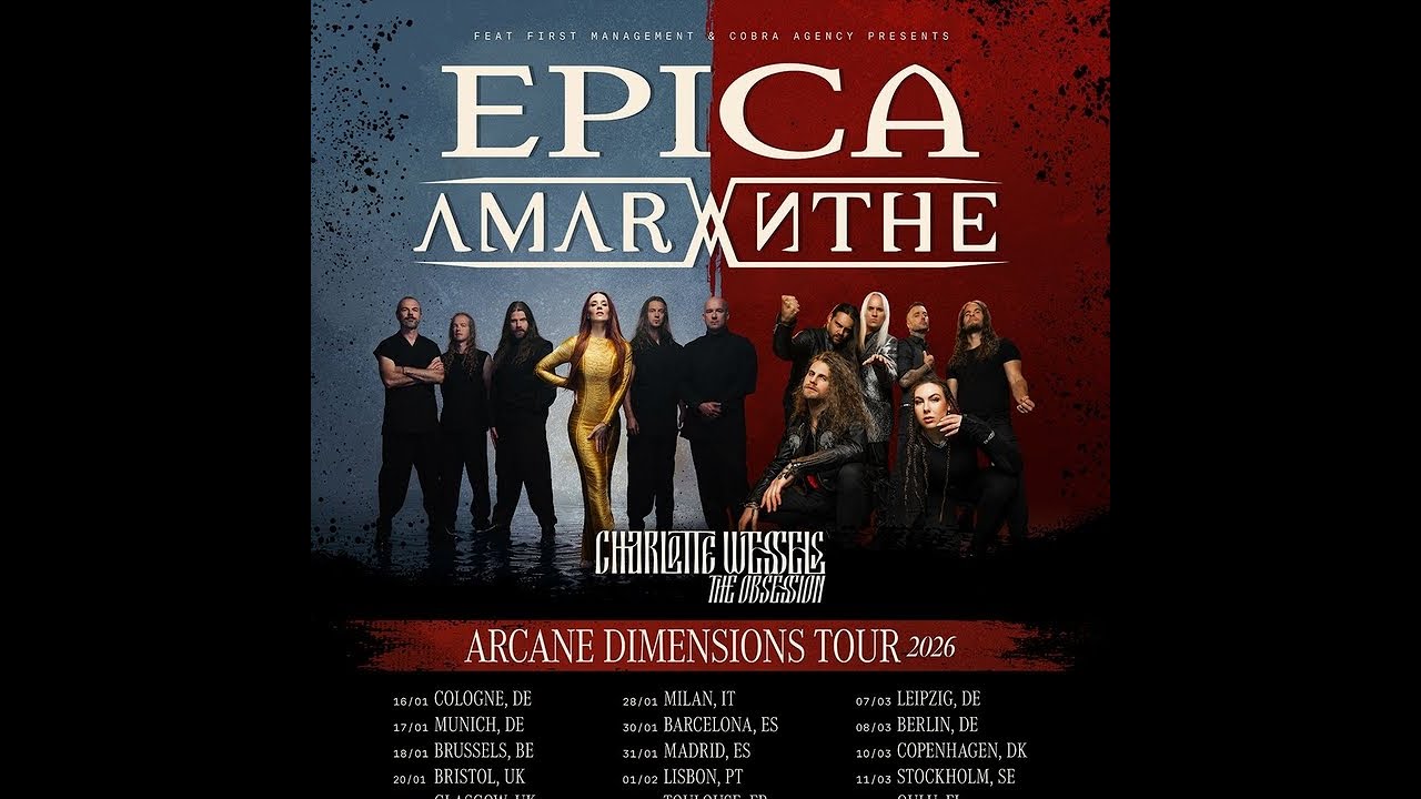 Epica   2026 01 18   Forest national, Brussels, Belgium Full Show Watermarked