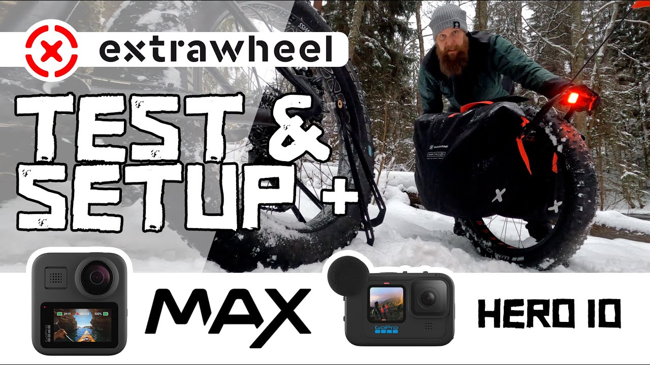Päiväretkellä - nokipannukahvit risukeittimellä: ExtraWheel: TEST & SETUP + GoPro MAX & GoProHERO 10