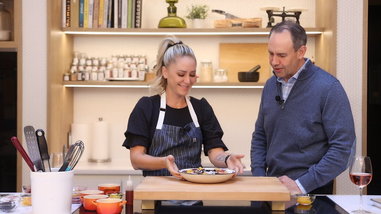 Brooke Williamson's Peruvian Scallops on the Half Shell