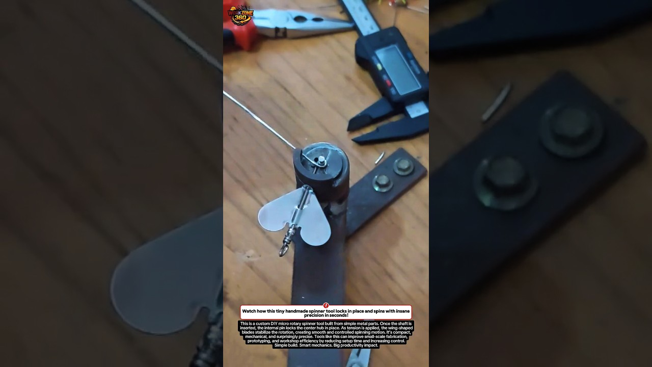 Insane DIY Micro Spinner Tool You&rsquo;ve NEVER Seen Before! #DIY #ToolHack #Satisfying