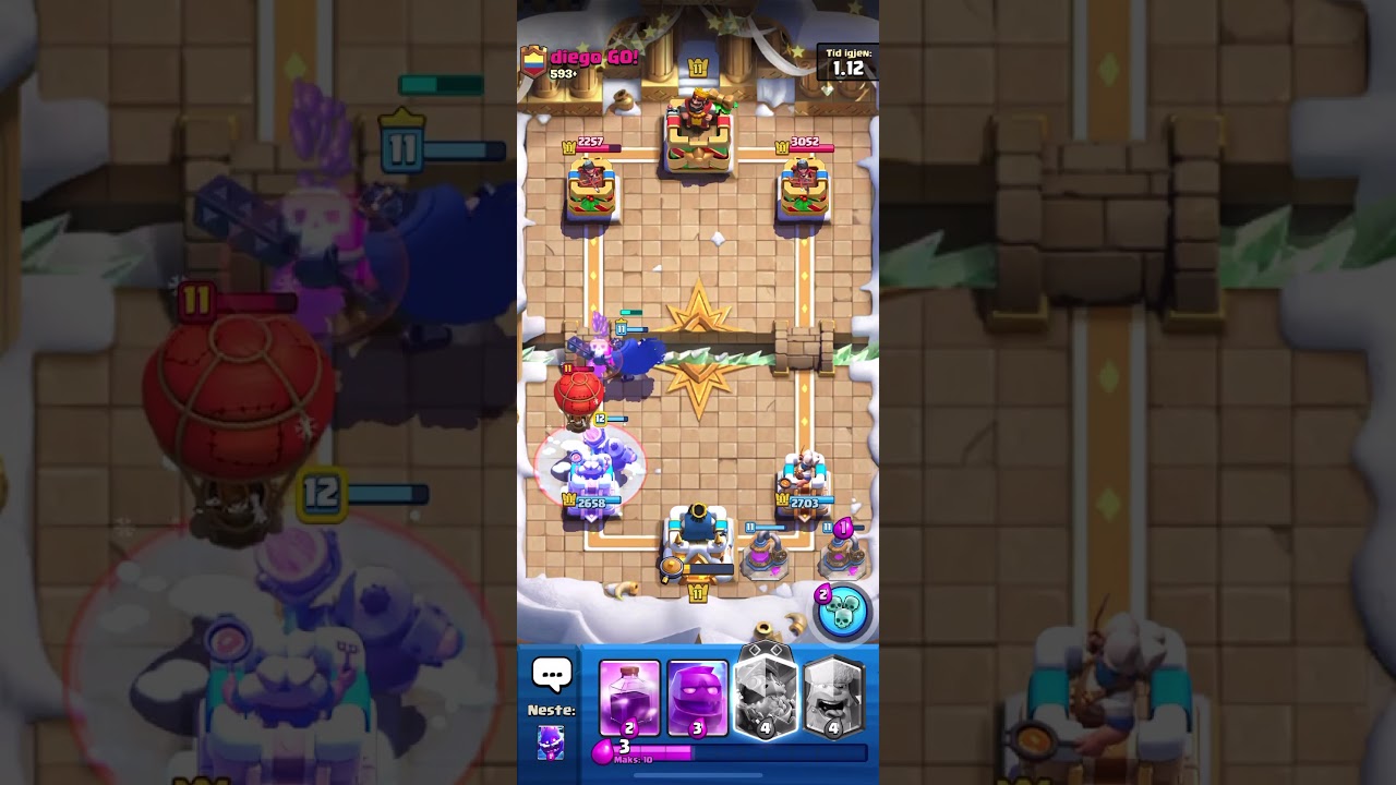 Day 2 of playing elixir golem until i lose #clashroyale #gaming #supercell #deck