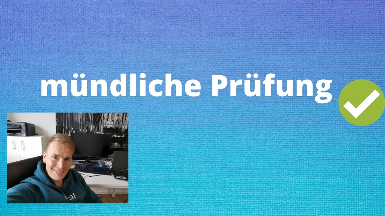 Mündliche IHK-Prüfung