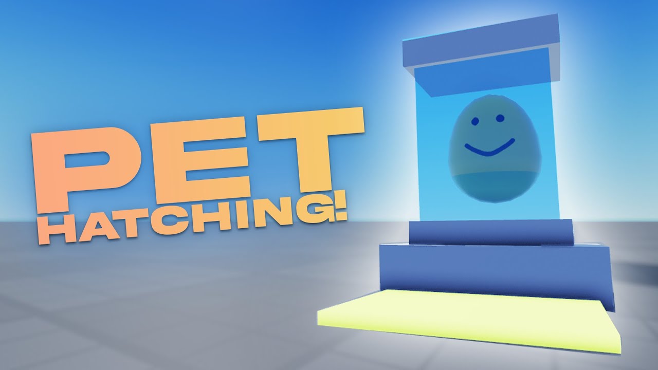 How to make a PET SIMULATOR X HATCHING SYSTEM | Intermediate Roblox Scripting Tutorial