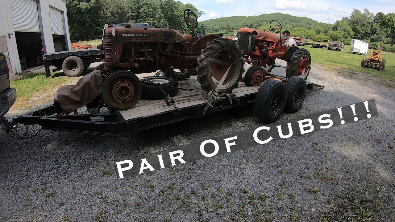 IH Farmall Cub....X2!   Regular and Lo-Boy!