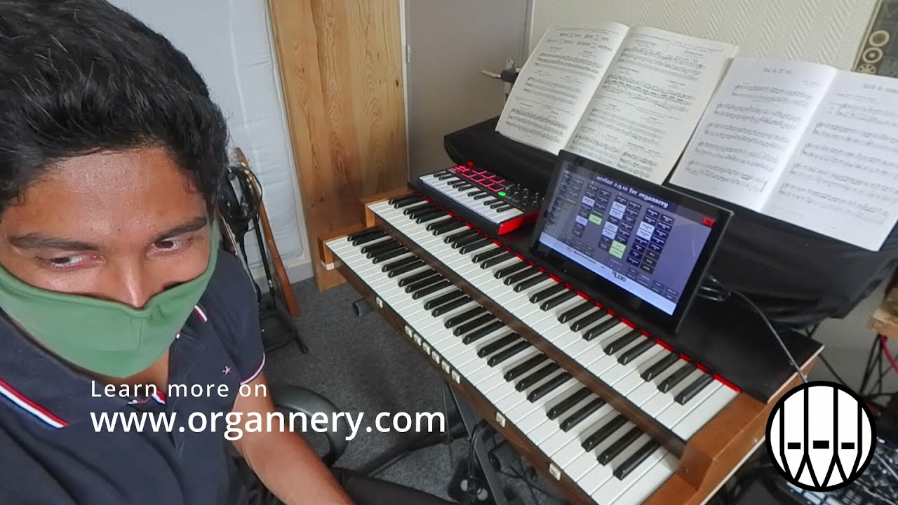 Improvisation par Vijay Ratiney avec Aeolus sur système Organnery
