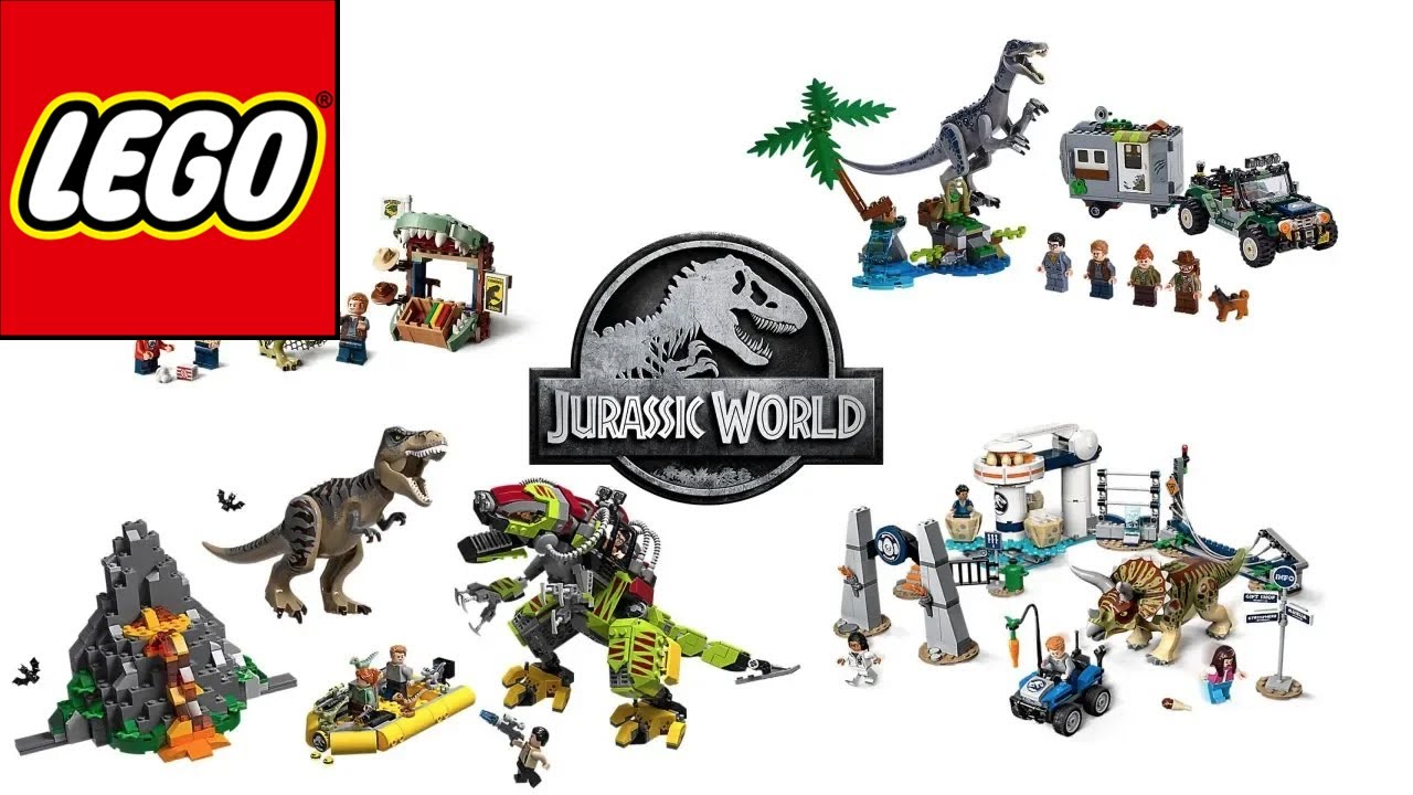 Lego Jurassic World: Legend of Isla Nublar Compilation of All Sets