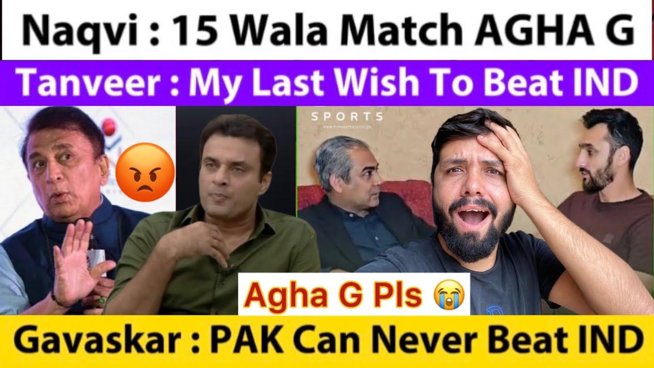Naqvi : Agha G 15 Wala Match | Gavaskar PAK Can’t Beat IND | Tanveer My Wish India Hare | WC 2026