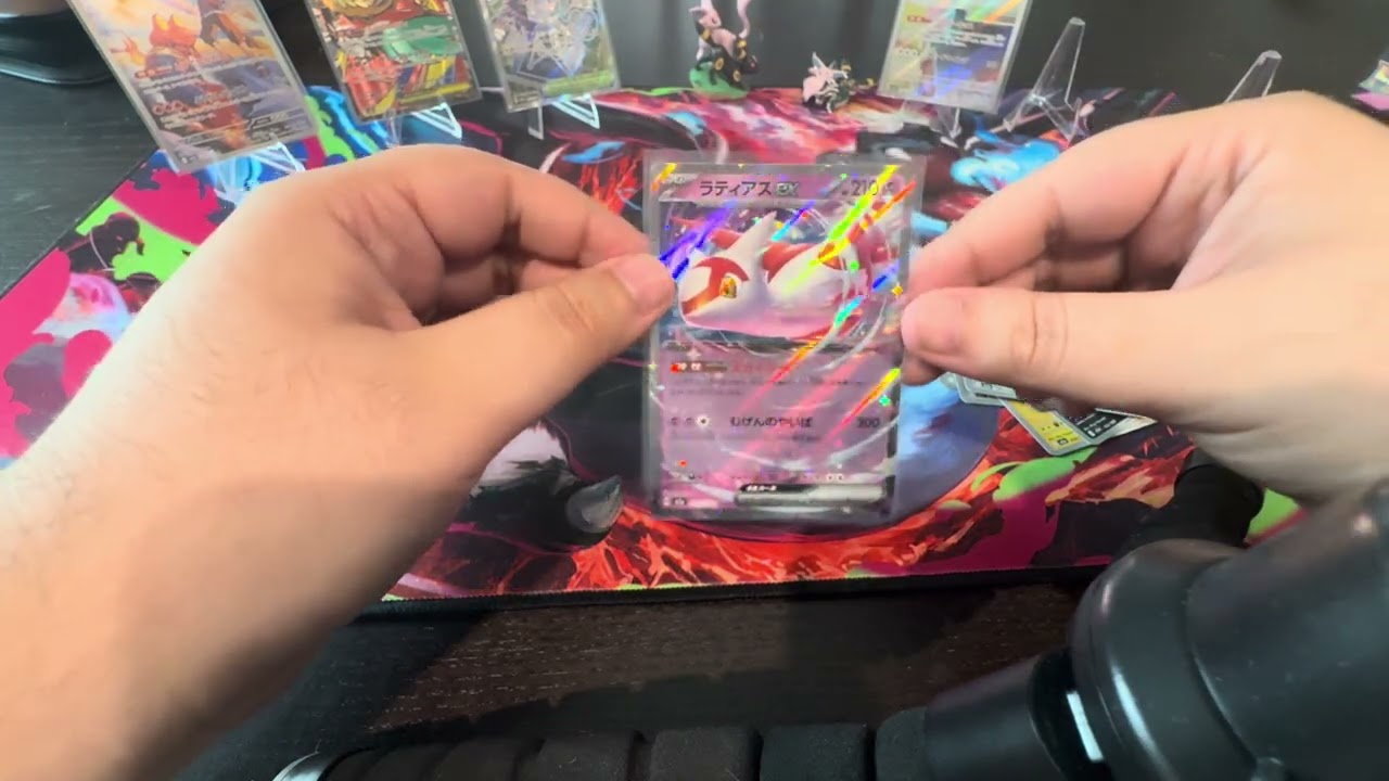 Admiring the art from Pokemon MEGA DREAM