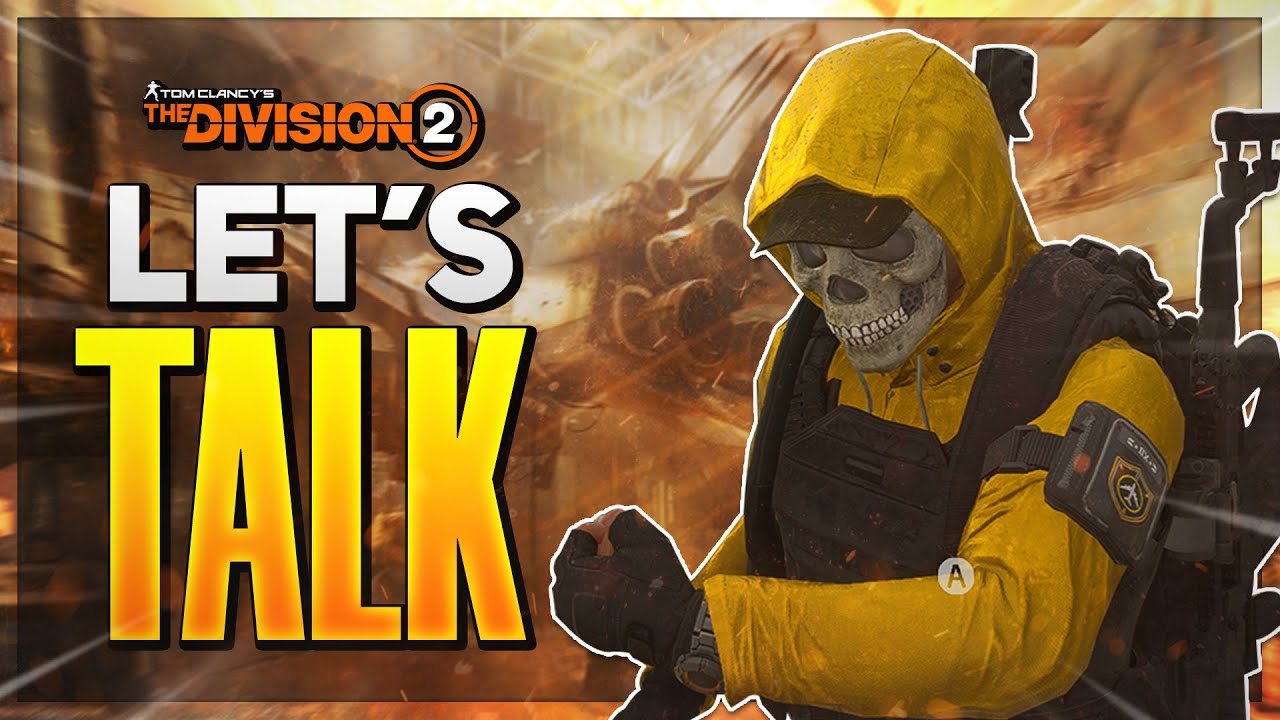 MASSIVE, we need this BACK NOW! Sincerely, The Community! - The Division 2