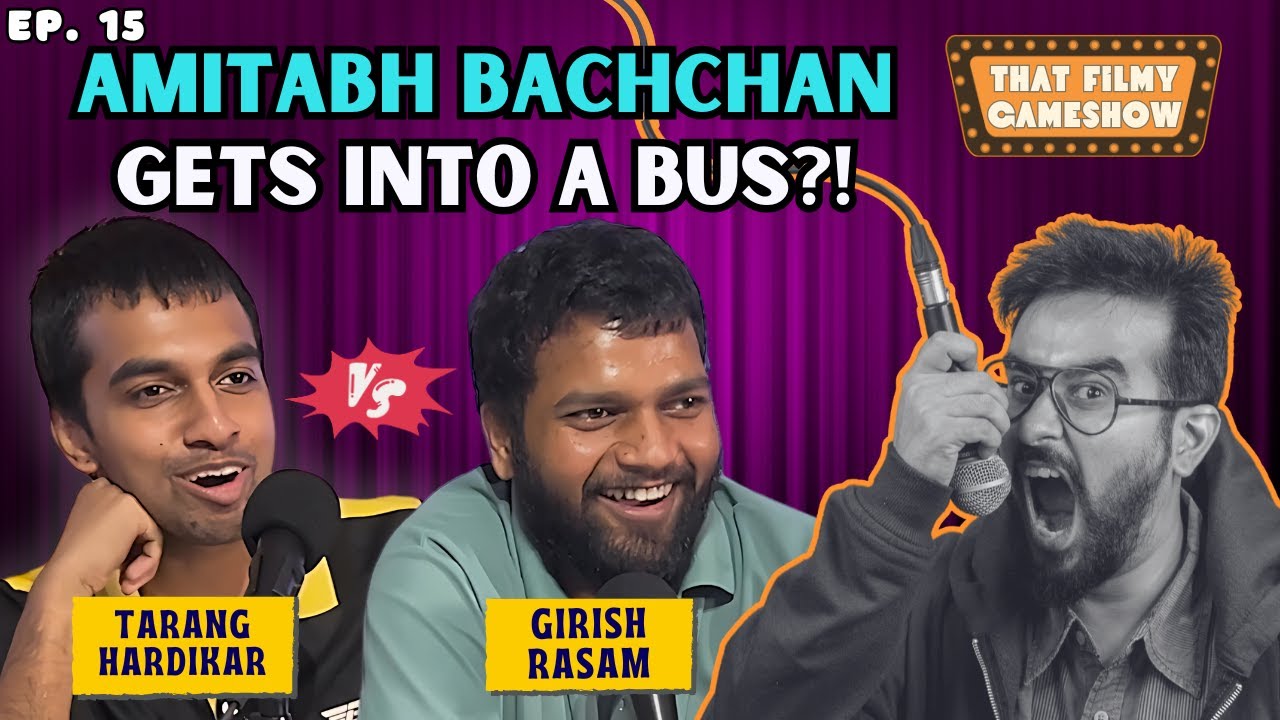 That FIlmy Game Show ft. Tarang Hardikar vs Girish Rasam | #moviequiz #bollywood #comedypodcast