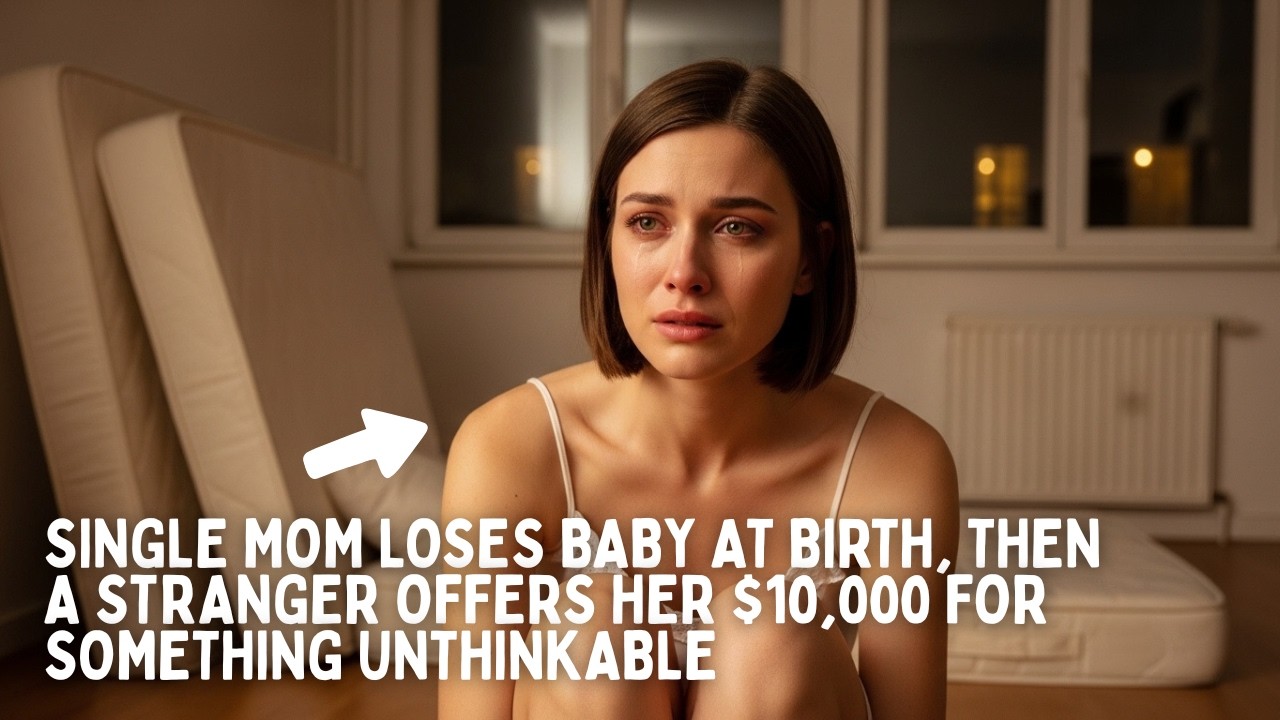SINGLE MOM LOSES BABY AT BIRTH, THEN A  MILLIONAIRE OFFERS HER $10,000 FOR SOMETHING UNTHINKABLE