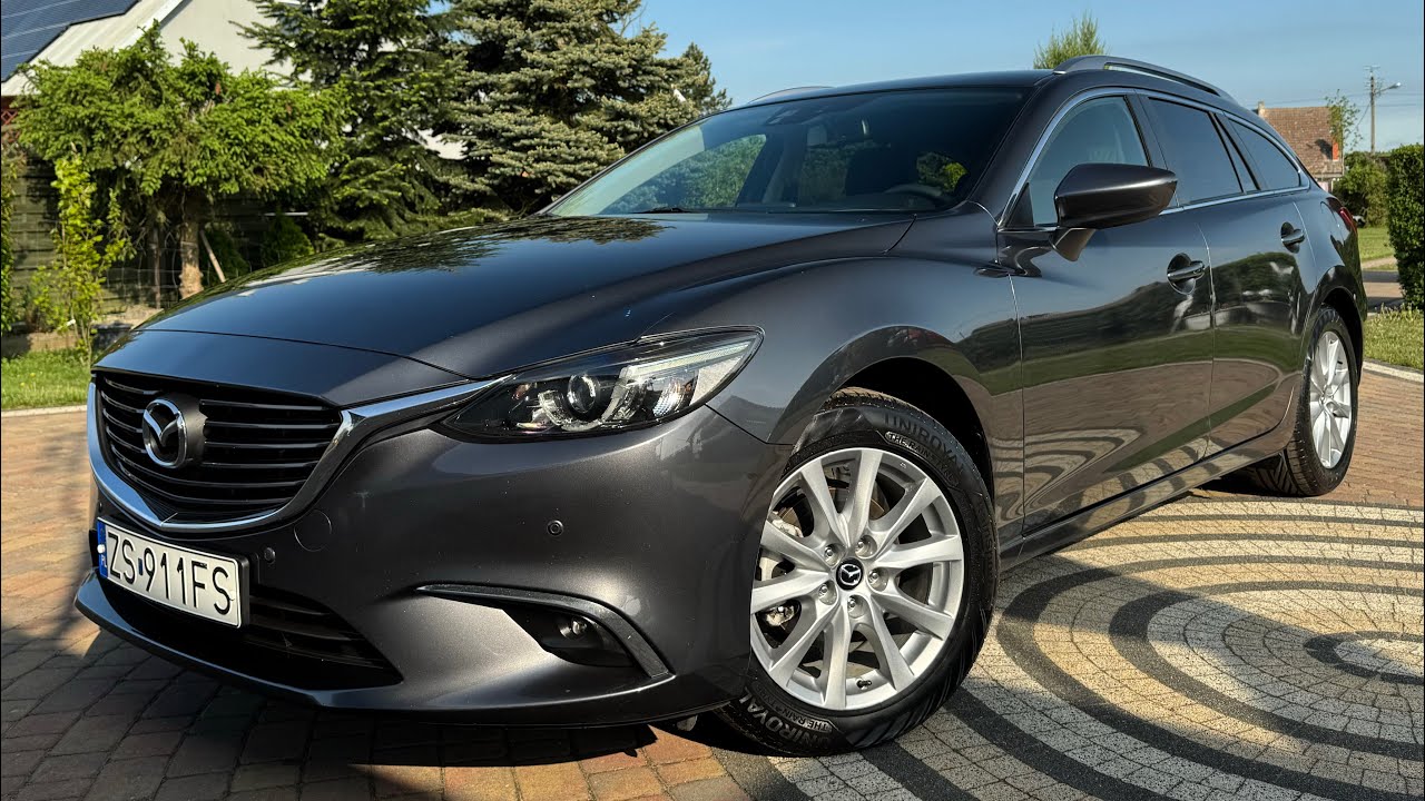 Oto DLACZEGO Mazda 6 Skyactiv-G z 2016 to UKRYTY SKARB! cz.1 nadwozie+wnetrze