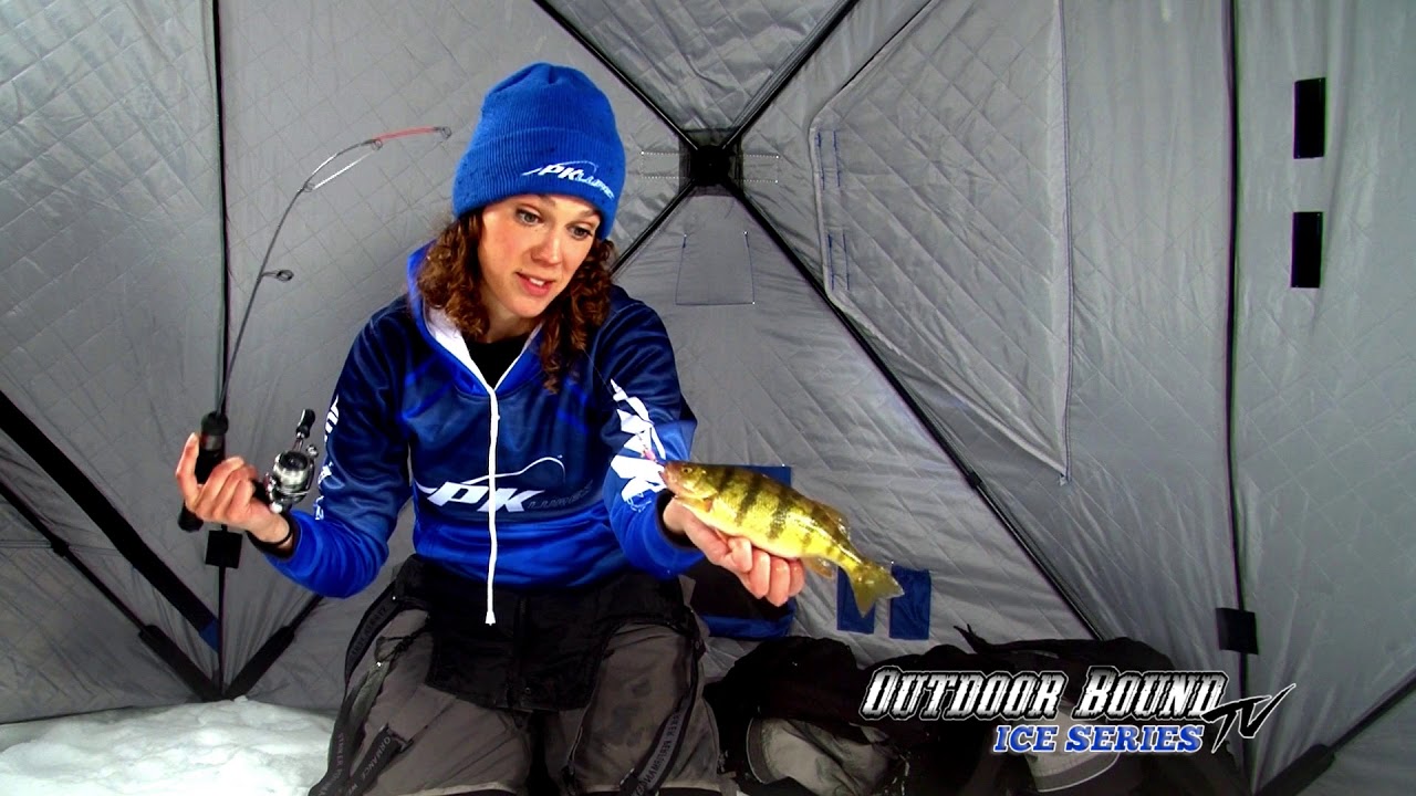 Outdoor Bound TV Devils Lake Perch Ice Fishing EP178