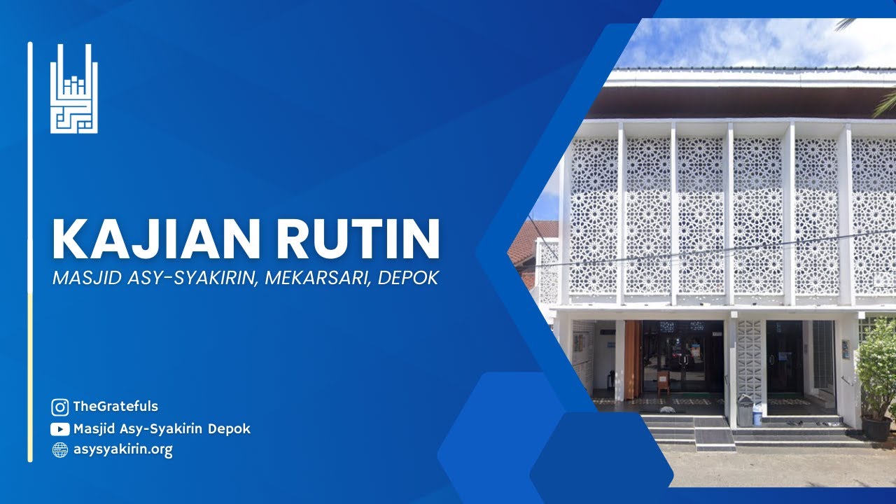Kajian Tadabbur Qur'an -  Ust. Musthofa Aini, Lc. | 3 Ramadhan 1447 H | Masjid Asy-Syakirin
