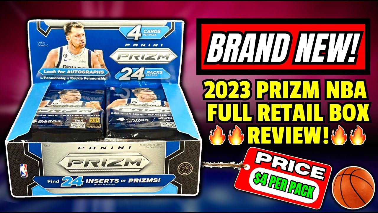 *ARE THESE BOXES WORTH IT FOR $100?🤑 2023 PRIZM BASKETBALL RETAIL BOX REVIEW!🏀