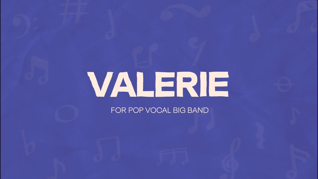 Valerie (Big Band | Vocal) arr. Sam Johnson